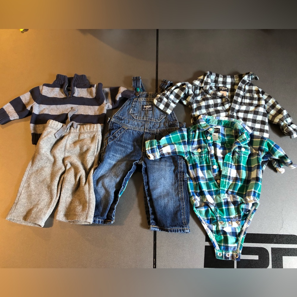 6m OshKosh winter clothes lot
